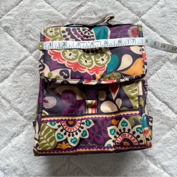 Vera Bradley | "Plum Crazy" Insulated Lunch Tote - Picture 11 of 13